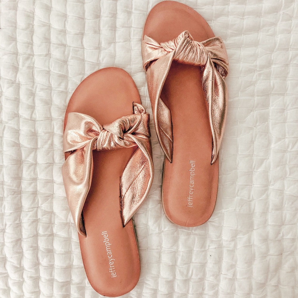 NEVER WORN Jeffrey Campbell Zocalo Slide Sandal